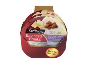 Sargento Balanced Breaks Single Natural White Cheddar Cheese wit