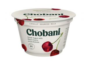 Chobani Black Cherry On The Bottom Non Fat Greek Yogurt (5.3 Oz, 12 Per Case)