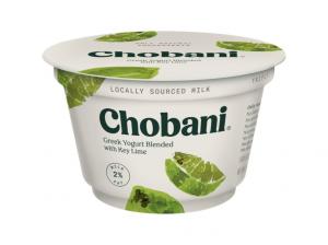 Chobani Greek Yogurt lowfat Keylime Blended 5.3oz (PACK OF 12)