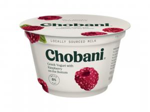 Chobani Greek Yogurt Non Fat Raspberry Flip 5.3oz (PACK OF 12)