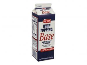 Rich's Base Non Dairy Whip Topping 2lbs (PACK OF 12)