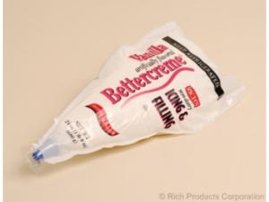 Rich Bettercreme Pre Whipped Vanilla Icing, 24 Ounce -- 10 per c