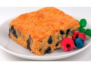 Davids Cookies Uniced Blondie Chocolate Nut Brownie Brownie (4 OZ, 48 Per Case)