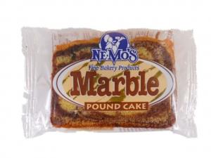 Nemo's Marble Pound Cake Slice 2oz (PACK OF 36)
