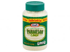 Kraft Cheese Grated Parmesan Plastic 1lbs (PACK OF 12)
