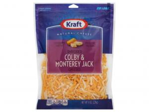 Kraft Cheese Shreds Colby Jack Natural 8oz (PACK OF 12)