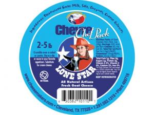 Cheesemakers Lone Star Chevre Cheese Chef Pack 5lbs (PACK OF 2)