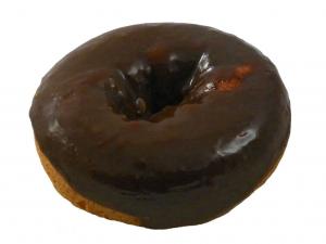 Prairie City Bakery Classic Chocolate Iced Cake Doughnut (18 Oz, Pack Of 6)