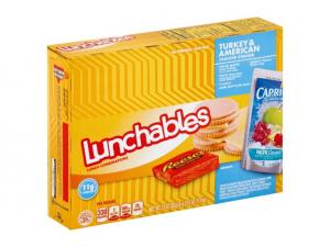 Lunchable Turkey and Cheese with Capri Sun Convenience Meal, 8.9