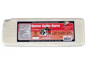 Jaimito Mexican Style Cheesemakers Barra Cotija Cheese 5lbs (PACK OF 4)