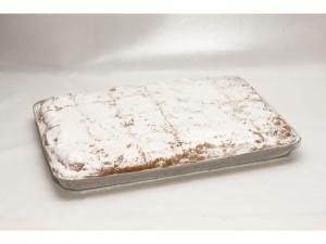 David's Cookies Uniced Pre Cut Crumb Cake 6oz (PACK OF 48)