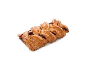 Gourmand Pastries Plait Custard Cream Blueberry Danish -- 48 per