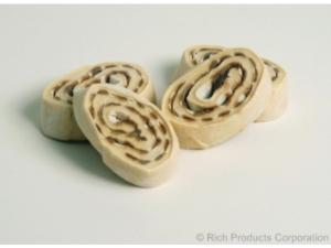Rich's Products Traditional Cinnamon Sweet Roll Dough 4oz (PACK OF 84)