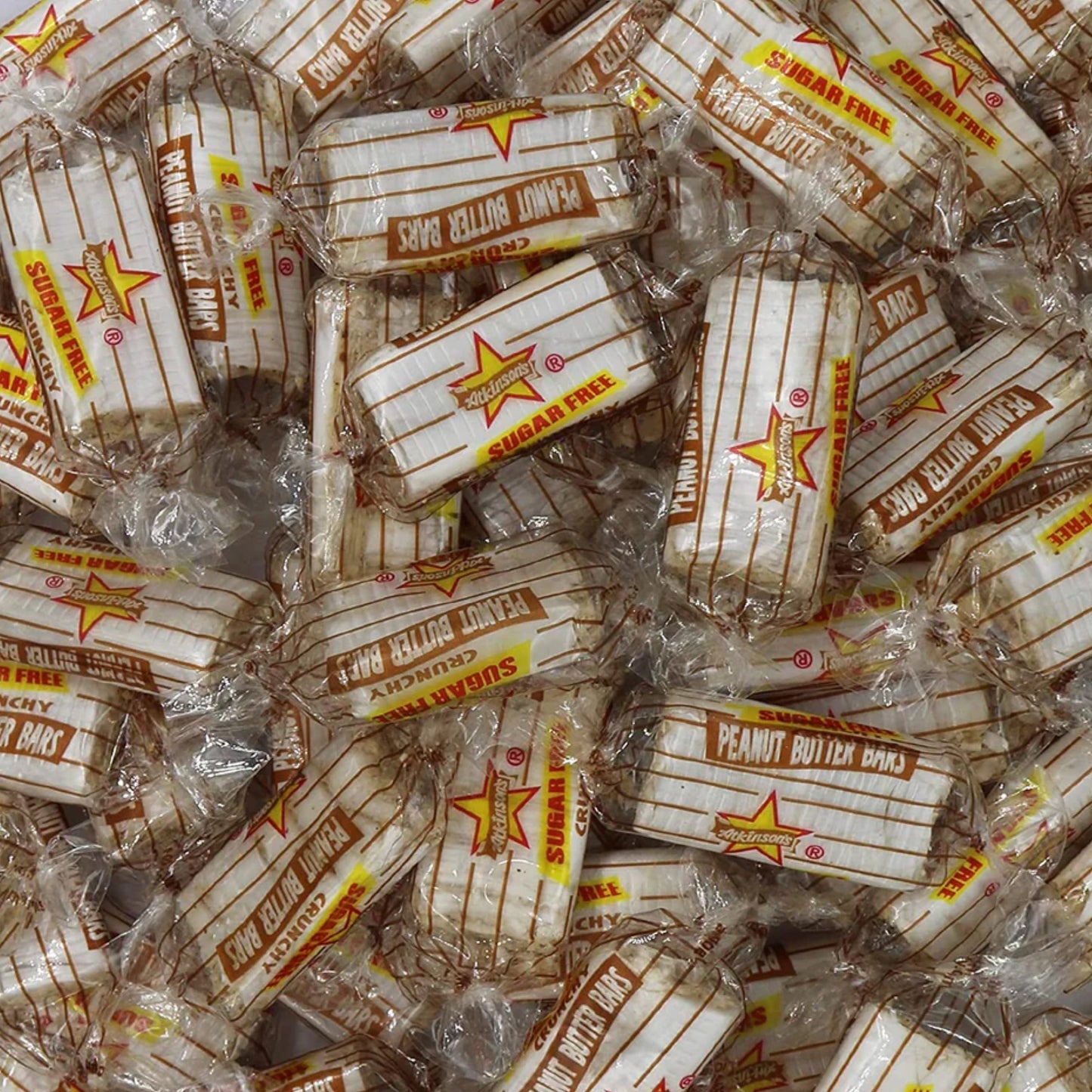 Atkinsons Peanut Butter Bars Sugar Free 2lbs