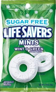 Life Savers Wint O Green Sugarfree Mints Candy Bag, 2.75 ounce (12 Pack)
