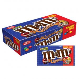 M & M's Caramel Sharing Size Chocolate 2.83oz (Cs OF 6 OF 18 Pk)