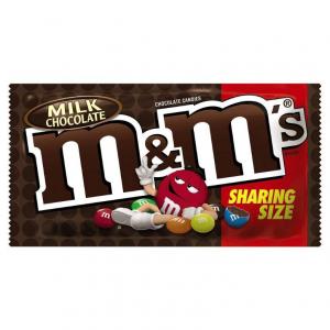 M & M's Milk Chocolate King Size 3.14oz (CASE OF 6 OF 24 PACK)