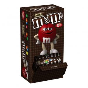 M and Ms Milk Chocolate Candy, 1.69 Ounce -- 324 per case.