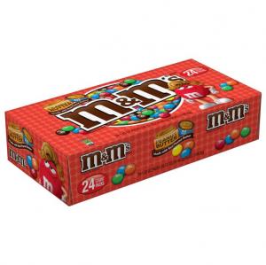 M&M's Peanut Butter Candy, 1.63-Ounce Bags (Pack of 12)