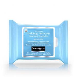 Johnson's Neutrogena Make Up Remover Towelettes 25Count (PACK OF 6)