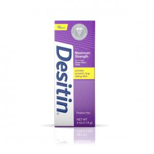 Desitin Baby Rash Maximum Strength Original Paste 4oz (CASE OF 4 OF 6 PACK)