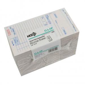 National Checking 11ASP 3 Part Form Delivery Guest Check - White