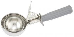 Winco Industries Co Plastic Gray Handle Cream Disher (PACK OF 1)