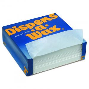 Dispens A Wax 5.5" Length X 5.5" Width White Deli Patty Paper (P