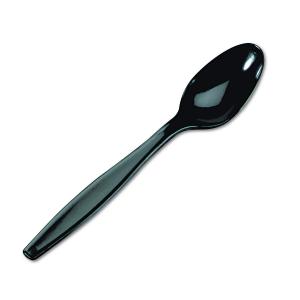 Dixie Products Black Heavy Weight Polystyrene Teaspoon (1000 Pk)