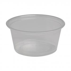 Dixie 2oz Clear Souffle Plastic Cups 200count (PACK OF 12)