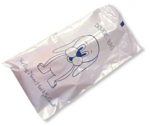 Doggie Bag, White 7X12 1.25MIL - 1000 Count