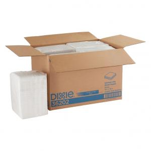 Georgia Pacific Acclaim 1/4 Fold Paper Dinner Napkins White 1-Pl