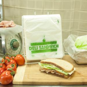 Handgards High Density Saddle Printed Deli Bag 200Each (Pk OF 10)