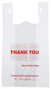 Spectrum White Thank You 10 Microns 11.5x6.5x21 Bag T-shirt 975Count (PACK OF 1)