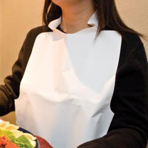 Bib (NeatGards Polyethylene Adult Bibs) White 500 - Each