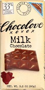 Chocolove Milk Chocolate, Pure, 3.2 Ounce (Pack of 12)