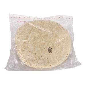 Mission Foods Heat Pressed Flour Tortilla, 12 inch - 12 per pack -- 8 packs per case.
