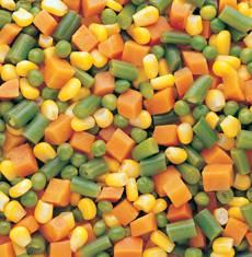 Commodity Canned Fruit & Vegetables Mixed, 6 Count (1 Pack)