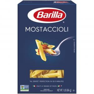 Barilla Pasta, Mostaccioli, 16 Ounce (Pack of 12)