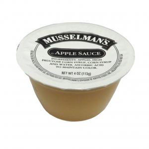 Knouse Foods Musselmans Sweetened Apple Sauce (4 Oz, 72 Per Case)