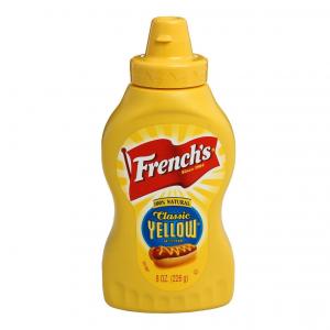 French's Classic Yellow Mustard - Table Top, 8 oz (Pack of 12)
