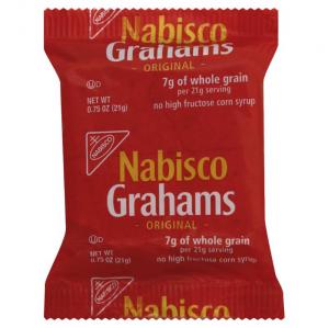 Nabisco Graham Crackers (3-Count), 0.73-Ounce Individually Wrapped Packages (Pack of 150)