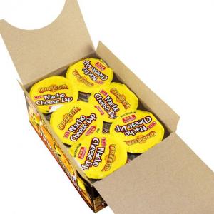 B and G Ortega Medium Nacho Cheese Dip, 4 Ounce -- 72 per case.