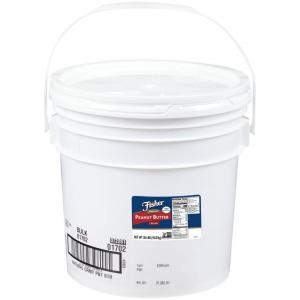 Fisher Natural Peanut Butter Creamy, 35-Pound Pail