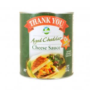 Thank You AGED CHEDDAR CHEESE SAUCE, 6 x 107 oz Case