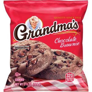 Grandma's Chocolate Brownie Cookie 2.5 Ounce (60 Cookies)