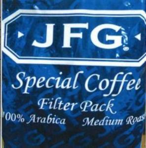 JFG 100 Percent Arabica Medium Roast Special Blend Coffee, 2 Oun