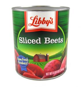 Libbys Medium Fancy Sliced Beets 104oz (PACK OF 6)