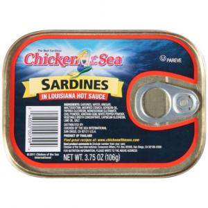 Chicken Of The Sea Sardines in Hot Sauce, 3.75 Ounce -- 18/case.