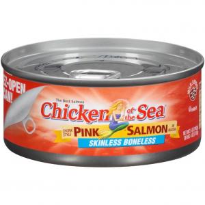 Chicken Of The Sea Boneless In Water Salmon Pink (5 Oz, 24 Per Case)